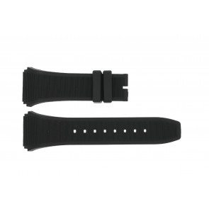 Watch strap Breil BW0381 / BW0377 / SNAD23P2 / F260053202 Rubber Black 28mm