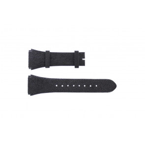 Breil watch strap BW0384 Leather Black 25mm 