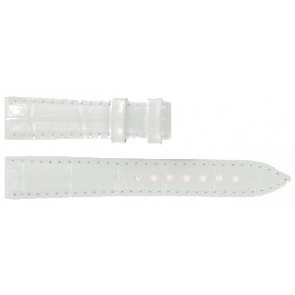 Watch strap Certina C610017280 Leather White 16mm