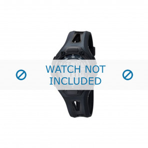 Calypso watch strap K5666-6 Plastic Black