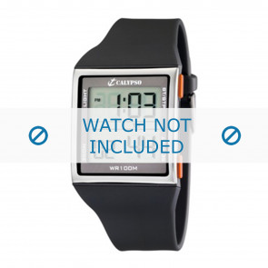 Calypso watch strap K6061-1 / K6061-2 Rubber Grey