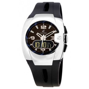 Watch strap Calypso k5330/4 Plastic Black