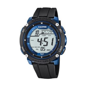 Watch strap Calypso K5820 / K5820-2 / K5820-3 / K5820-4 Rubber Black 24mm