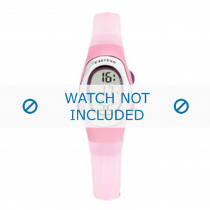 Calypso watch strap K6018-8 Rubber / plastic Pink