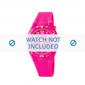 Calypso watch strap K6064-5 Rubber / plastic Pink