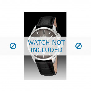 Watch strap Candino C4517-2 Leather Black 22mm