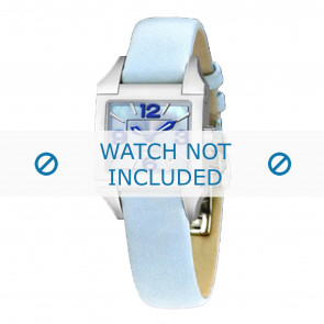 Watch strap Candino C4361-2 Leather Light blue 17mm