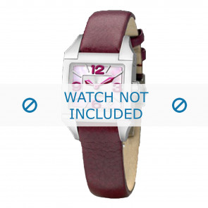 Candino watch strap C4361-4 Leather Purple