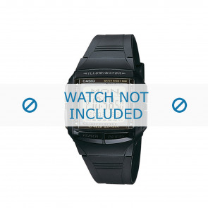 Watch strap Casio DB-36-1AVEF / DB-36-1AV / 10079756 Plastic Black 18mm