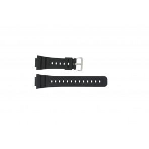 Casio watch strap DW-5000SL-1 / 10512401 / 5600E / 5600E-1 32 / G-5600 / G-5700 Silicone Black 16mm