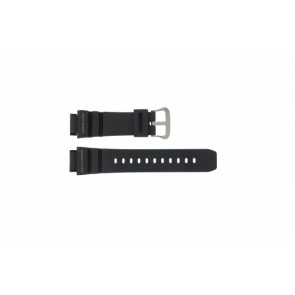 Casio watch strap G-9100-1 Rubber Black 21mm 