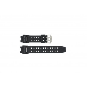 Casio watch strap GW-9110-1D Rubber Black 16mm 