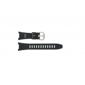 Casio watch strap PRW-1300-1VJ Rubber Black 26mm 