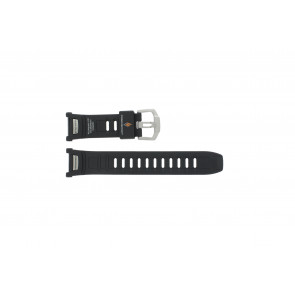 Casio watch strap PAW-1500-1VV Rubber Black 16mm 