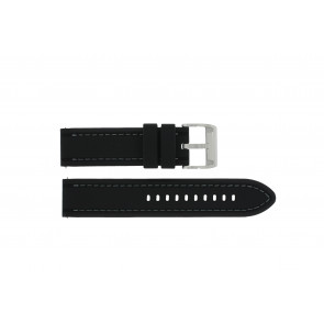 Watch strap Fossil CH2573 / Decker Rubber Black 22mm