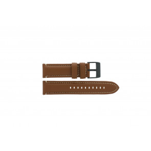Watch strap Fossil CH2687 Leather Cognac 22mm