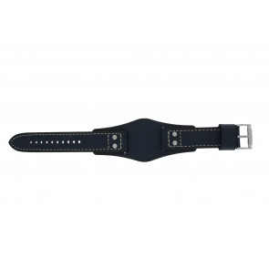 Watch strap Fossil CH3051 / COACHMAN Leather Blue 22mm