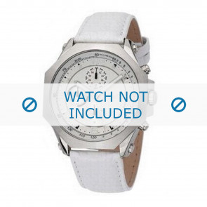Dolce & Gabbana watch strap DW0101 Leather White