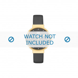 Danish Design watch strap IV18Q1097 Leather Black