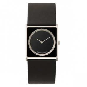 Danish Design watch strap IV13Q826 Leather Black 26mm