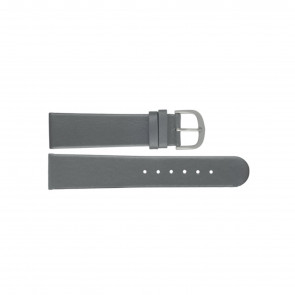 Danish Design watch strap ADDGR22 Leather Grey 22mm 