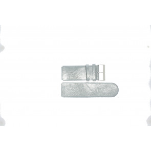 Jacques Lemans watch strap DC-218 Leather Grey 26mm