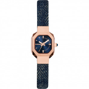 Watch strap Diesel DZ5569 Textiles Blue 7mm