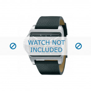 Diesel watch strap DZ1313 Leather Black 29mm