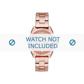 Diesel watch strap DZ5502 Metal Rosé 18mm
