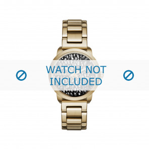 Diesel watch strap DZ5521 Metal Gold Toned 18mm