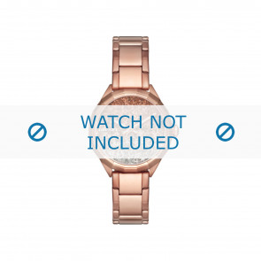 Diesel watch strap DZ5539 Metal Rosé