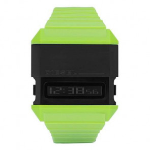 Watch strap Diesel DZ7197 Silicone Green 30mm