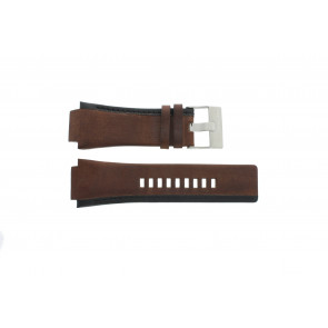 Watch strap Diesel DZ1092 Leather Brown 22mm