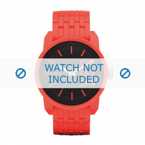 Diesel watch strap DZ1526 Plastic Pink 24mm