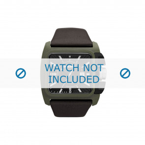 Diesel watch strap DZ1543 Leather Brown 32mm