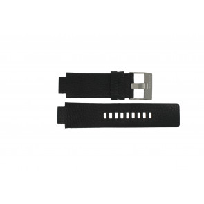 Watch strap Diesel DZ4146 Leather Black 16mm