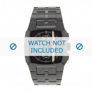 Diesel watch strap DZ4259 Metal Black 31mm