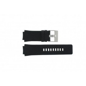 Diesel watch strap DZ-1109 Leather Black 20mm 