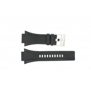 Watch strap Diesel DZ4172 Leather Black 22mm
