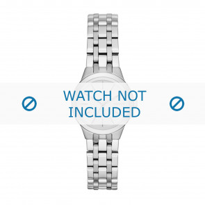 DKNY watch strap NY2490 Metal Silver 14mm