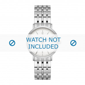 DKNY watch strap NY2502 Metal Silver 18mm