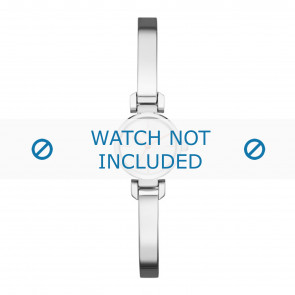 DKNY watch strap NY2627 Metal Silver 6mm
