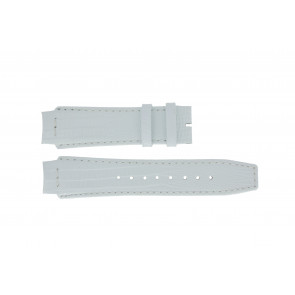 Watch strap Dolce & Gabbana DW0257 Leather White 18mm