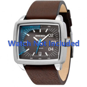 Diesel watch strap DZ1334 Leather Brown 29mm
