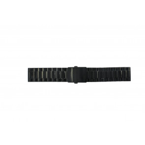 Watch strap Diesel DZ1844 Steel Black 24mm