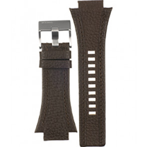 Watch strap Diesel DZ4174 Leather Brown 22mm