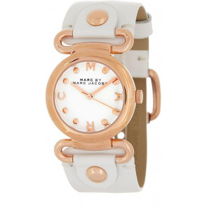Watch strap Marc by Marc Jacobs MBM8639 Leather White 24mm