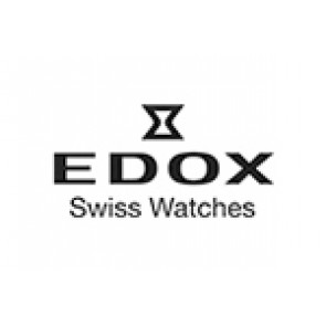 Watch strap Edox 696842 Rubber Black 23mm