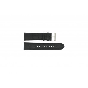 Watch strap Esprit ES101001 Croco leather Black 24mm