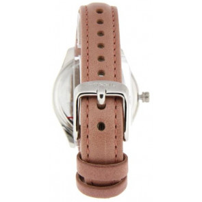 Fossil watch strap ES3024 Leather Pink 14mm + default stitching